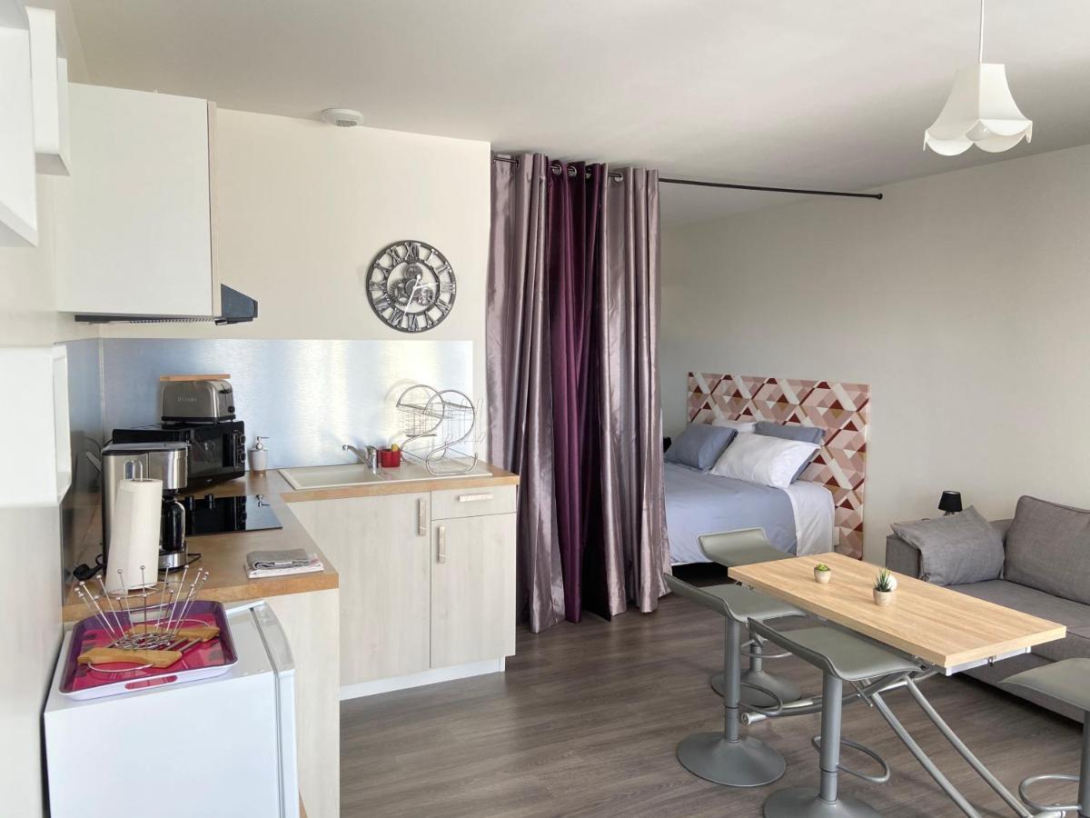 Grand Studio Confortable Et Spacieux Avec Terrasse Villeneuve-les-Maguelonne Bagian luar foto